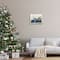 Stupell Industries Merry Christmas Blue Holiday Truck Canvas Wall Art